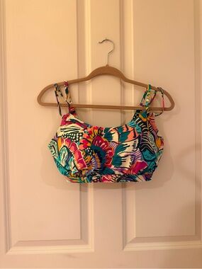 Sunsets passion flower bikini